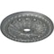 Ekena Millwork Tomango Egg & Dart Medallion (Canopies up to 6 3/4"), 27 7/8"OD x 3 7/8"ID x 2 1/2"P, Platinum CM27TOPLS - alternate 4